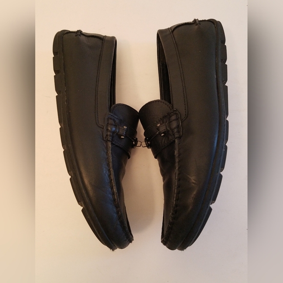 Coach Men's Mott Varsity C Drive Loafer Black Size 11 D FG2984 - Picture 11 of 17